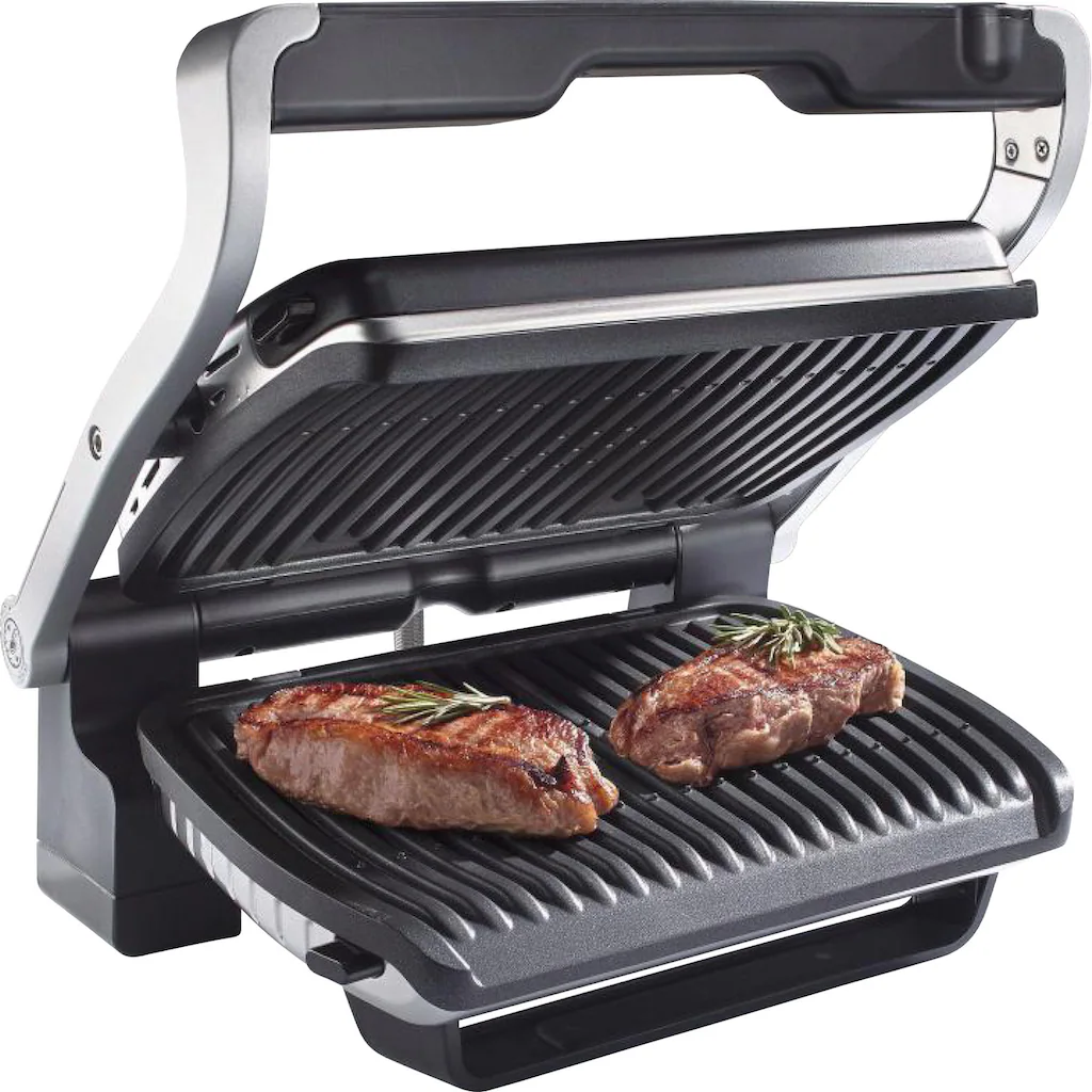 Tefal Kontaktgrill »Optigrill GC705D«, 2000 W, 6 Programme; Passt Temperatur Und Grillzyklus Ans Grillgut An 3 Tefal Kontaktgrill »Optigrill GC705D«, 2000 W, 6 Programme; Passt Temperatur Und Grillzyklus Ans Grillgut An
