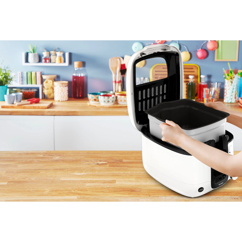 Tefal Fritteuse »FR3140 Super Uno«, 1800 W, Fassungsvermögen 2,2 L, Mit Timer, Kapazität: 2,2 L, Sehr Einfache Reinigung, Geruchsfilter 7 Tefal Fritteuse »FR3140 Super Uno«, 1800 W, Fassungsvermögen 2,2 L, Mit Timer, Kapazität: 2,2 L, Sehr Einfache Reinigung, Geruchsfilter – Bild 5