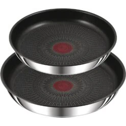 Tefal Pfannen-Set »Ingenio Preference On«, Edelstahl, (Set, 3 Tlg.), Antihaft, Abnehmbarer Griff, Thermo-Signal, Alle Herdarten, Induktion 10 Tefal Pfannen-Set »Ingenio Preference On«, Edelstahl, (Set, 3 Tlg.), Antihaft, Abnehmbarer Griff, Thermo-Signal, Alle Herdarten, Induktion -Tefal 5eb0838fbc863e626c942ab82367e43c