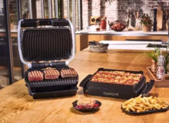 Tefal OptiGrill, Snacking & Baking Kontaktgrill, Schwarz, GC 7148 19 Tefal OptiGrill, Snacking & Baking Kontaktgrill, Schwarz, GC 7148 -Tefal 5f4a576d9c6e0bb8547724fa85a354b4