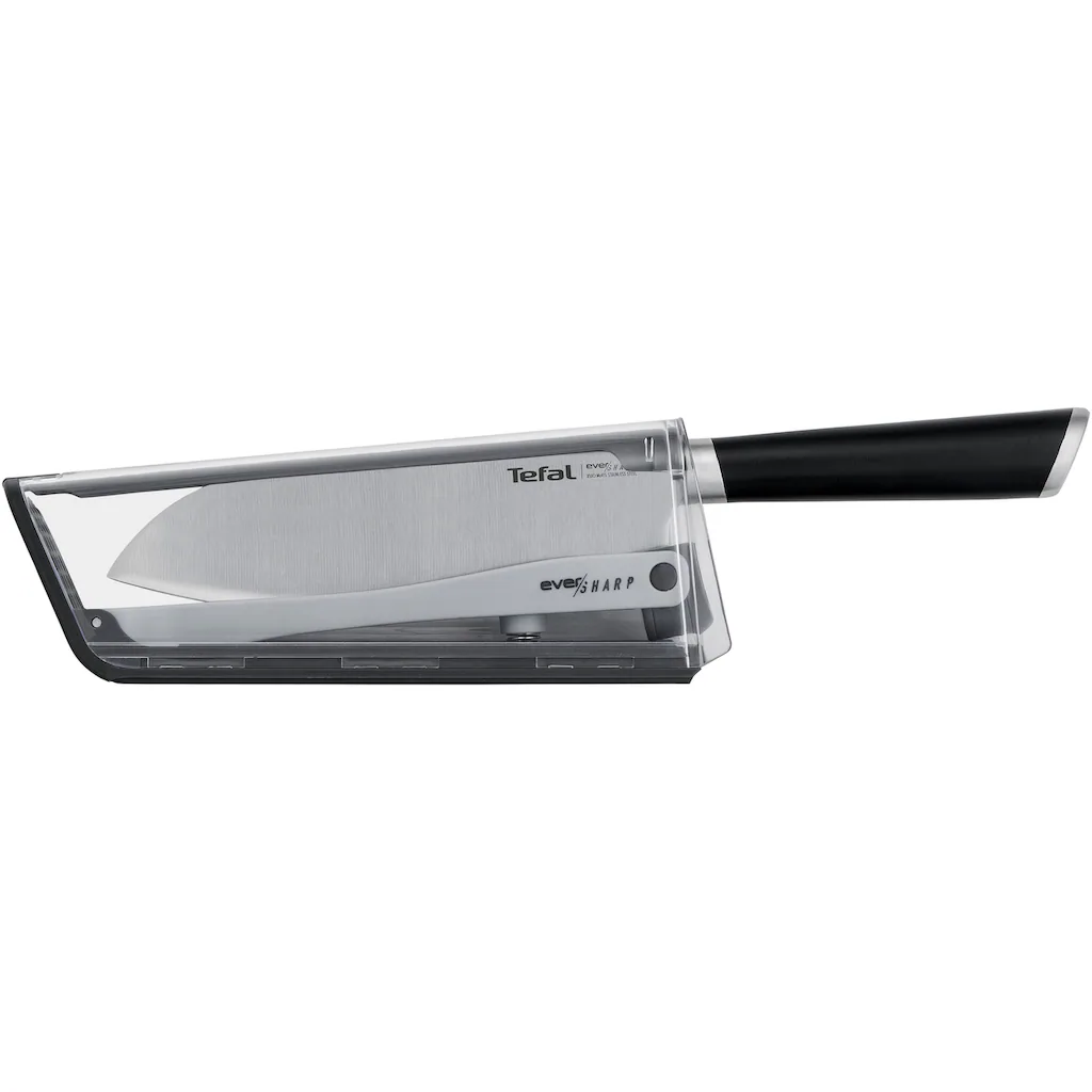 Tefal Messer-Set »K25790 Ever Sharp S«, (Set, 2 Tlg.), Edelstahl, Lang Anhaltende Schneidleistung Und Schärfe 4 Tefal Messer-Set »K25790 Ever Sharp S«, (Set, 2 Tlg.), Edelstahl, Lang Anhaltende Schneidleistung Und Schärfe – Bild 2