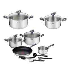 Tefal G713SB Daily Cook Set - Koch-Set - Schwarz/silber -Tefal 60cd08cbd8fa4f51f29b87ae2ea3ee8b