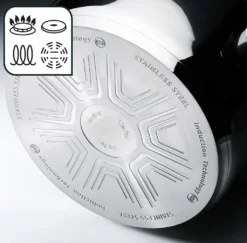 Tefal Duetto 3-teiliges Bratpfannen-Set, 20/24/28 Cm, Antihaftbeschichtung, Geeignet Für Alle Herdarten, Auch Für Induktionsherde, Edelstahl/schwarz 11 Tefal Duetto 3-teiliges Bratpfannen-Set, 20/24/28 Cm, Antihaftbeschichtung, Geeignet Für Alle Herdarten, Auch Für Induktionsherde, Edelstahl/schwarz -Tefal 6121922e309797c47758d99aef41e458