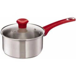 Tefal Topf-Set »Tefal By Jamie Oliver Mainstream«, Edelstahl, (Set, 8 Tlg.), Edelstahl-Set Jamie Oliver, Red Collection, Alle Herdarten,Induktion -Tefal 63b2cbe996bc2992f81913511b5e92f8