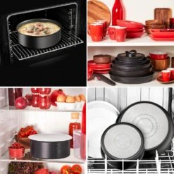 Tefal Topf-Set »Ingenio Unlimited L76391«, Aluminium, (Set, 4 Tlg., Mit Kasserollen 16/18/20 Cm, 1x Abnehmbarer Griff), Stapelbar, Platzsparend, Titanium 6x Antihaftversiegelung 13 Tefal Topf-Set »Ingenio Unlimited L76391«, Aluminium, (Set, 4 Tlg., Mit Kasserollen 16/18/20 Cm, 1x Abnehmbarer Griff), Stapelbar, Platzsparend, Titanium 6x Antihaftversiegelung -Tefal 64925c7632750b6a78cc5b393b8b9372