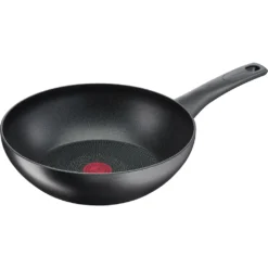 Tefal Wok »Ultimate On«, Aluminium, (1 Tlg.), Titanium Antihaftbeschichtung, Thermo-Signal, Alle Herdarten Induktion