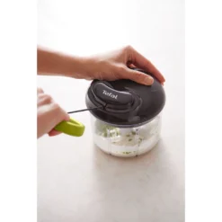 Tefal Zerkleinerer »5-Sekunden_Zerleinerer«, 900ml, Edelstahlklingen, Rutschfest, Ice-Crusher-, Püree, Schwarz/Grün -Tefal 6806b9d64c4fc5979979e8a38995e0f6