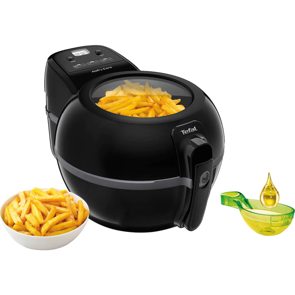 Tefal Heißluftfritteuse »FZ7228 ActiFry Extra«, 1500 W, Fassungsvermögen 1,2 Kg, Timer, Geruchsfrei 3 Tefal Heißluftfritteuse »FZ7228 ActiFry Extra«, 1500 W, Fassungsvermögen 1,2 Kg, Timer, Geruchsfrei
