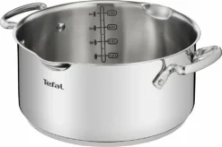 Tefal G719S734 DUETTO 8-tlg.Set 3x Kochtopf/Glasdeckel + Stieltopf + Suppenkelle -Tefal 6908dcce61a2b3bccb5aea717eb8795b