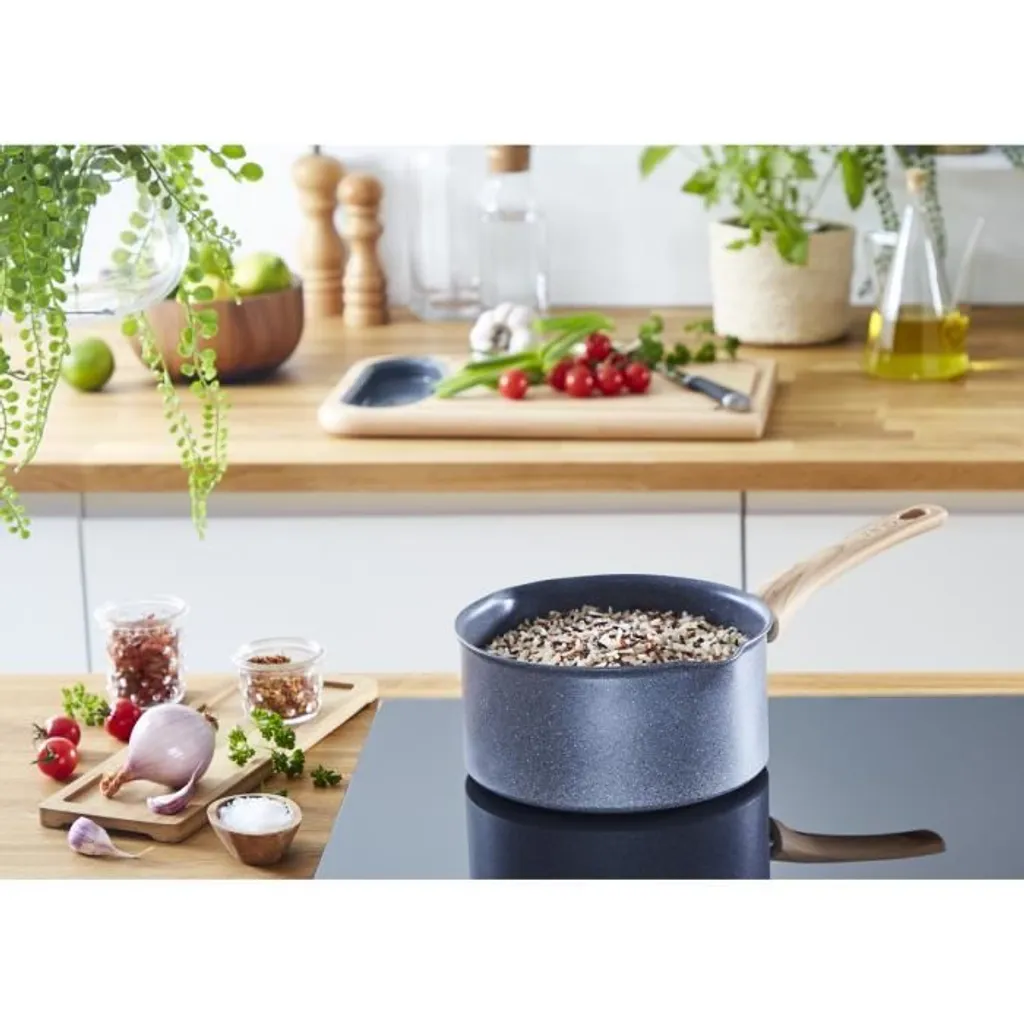 TEFAL G2662902 NATURAL FORCE 18 Cm / 2,1 L Topf, Mineralia + Antihaftbeschichtung, Alle Kochfelder Inklusive Induktion 6 TEFAL G2662902 NATURAL FORCE 18 Cm / 2,1 L Topf, Mineralia + Antihaftbeschichtung, Alle Kochfelder Inklusive Induktion – Bild 4