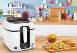 Tefal Fritteuse Super Uno Mit Timer FR3140 Weiß 33 Tefal Fritteuse Super Uno Mit Timer FR3140 Weiß -Tefal 6a243f53a6e4d05a4281e07b410b1ad5