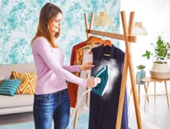 Tefal SV6115E0 Dampfbügelstation Dampfgenerator, Keramiksohle, 2200 Watt, 2 Min Aufheizzeit, Vertikaldampf, Anti-Kalk, Abschaltautomatik -Tefal 6a27a60db8c1f6984c5871037b8b2d00