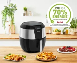 Tefal EY701D Easy Fry XXL Heißluftfritteuse, Fassungsvermögen: 1,6 Kg, Timer,8 Automatische Menüs 23 Tefal EY701D Easy Fry XXL Heißluftfritteuse, Fassungsvermögen: 1,6 Kg, Timer,8 Automatische Menüs -Tefal 6af2bb8a397d67e9833707d2031385fc