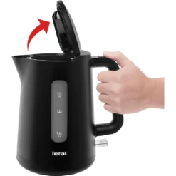 Tefal Wasserkocher »KO2008 Principio Select«, 1,7 L, 2400 W, Automatischer Ein-/Ausschalter, Antikalk-Filter, Schwarz Matt -Tefal 6b41bb29a7ac9f7b8502aa2a91906180