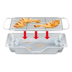 Tefal Tischgrill »BG90E5 Easygrill Adjust«, 2300 W, 870 Cm² Grillfläche, Auffangschale, Regelbares Thermostat -Tefal 6ccbea77a3ad78b40f8bf5e2ae40493f