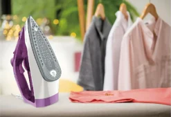 Tefal FV2836 Trocken- & Dampfbügeleisen Keramik-Bügelsohle 2400 W Violett, Weiß 9 Tefal FV2836 Trocken- & Dampfbügeleisen Keramik-Bügelsohle 2400 W Violett, Weiß -Tefal 72129c3df7fd37bd374c10c34a4e0d7f