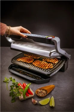 Tefal GC724D Optigrill Contactgrill 2000W Metallic XXL Mit Platte 31 Tefal GC724D Optigrill Contactgrill 2000W Metallic XXL Mit Platte -Tefal 728d1201d45dab7bb95f8140296f5cf7