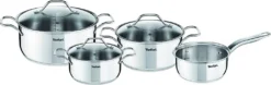 Tefal Intuition Topfset 7-teilig - Kochtöpfe 16 (1,3 L) + 20 (2,9 L) + 24 (4,9 L) Cm Mit Glasdecke, A702A8 10 Tefal Intuition Topfset 7-teilig - Kochtöpfe 16 (1,3 L) + 20 (2,9 L) + 24 (4,9 L) Cm Mit Glasdecke, A702A8 -Tefal 732e9e2201b44a864a182bbbce5bedb9