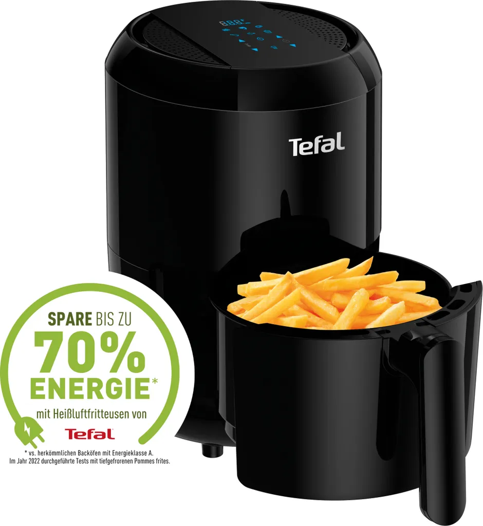 Tefal EY3018 Easy Fry Compact Digital Heißluftfritteuse 4 Tefal EY3018 Easy Fry Compact Digital Heißluftfritteuse – Bild 2