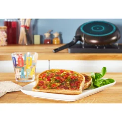 Tefal Bratpfanne »Tefal Easy Cook & Clean Pfanne, Mühelose Reinigung, Antihaftversiegelung, Thermo-Signal Temperaturanzeiger, Diffusion Pfannenboden, Gleichmäßige Wärmeverteilung, Gesundes Kochen, Sicheres Kochgeschirr«, Aluminium, (1tlg.), Titanium -Tefal 7658113275a179d149f5eb34a69437be