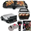 Tefal 3in1 Kontaktgrill Plus Hamburgerpresse + Reinigungsbürste + Rezeptheft 2000W GC3060 2 Tefal 3in1 Kontaktgrill Plus Hamburgerpresse + Reinigungsbürste + Rezeptheft 2000W GC3060 -Tefal 78326cad68483bdc2b917a6bc0b68c58