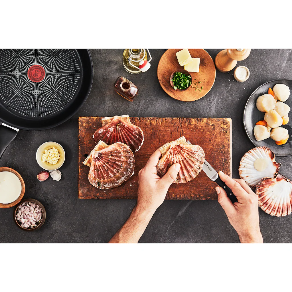 Tefal Pfannen-Set »G25591 Unlimited«, Aluminium, (Set, 3 Tlg.), Aluminium, Antihaft, Thermo-Signal, Alle Herdarten, Induktion, Set 8 Tefal Pfannen-Set »G25591 Unlimited«, Aluminium, (Set, 3 Tlg.), Aluminium, Antihaft, Thermo-Signal, Alle Herdarten, Induktion, Set – Bild 6