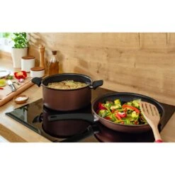 Tefal Bratpfanne »Resource Bratpfanne«, Aluminium, (1 Tlg.), Aluminium, Antihaft, Thermo-Signal, Alle Herdarten, Induktion, Set -Tefal 7a83aa0fc2c82da2093ed41bce690ca9