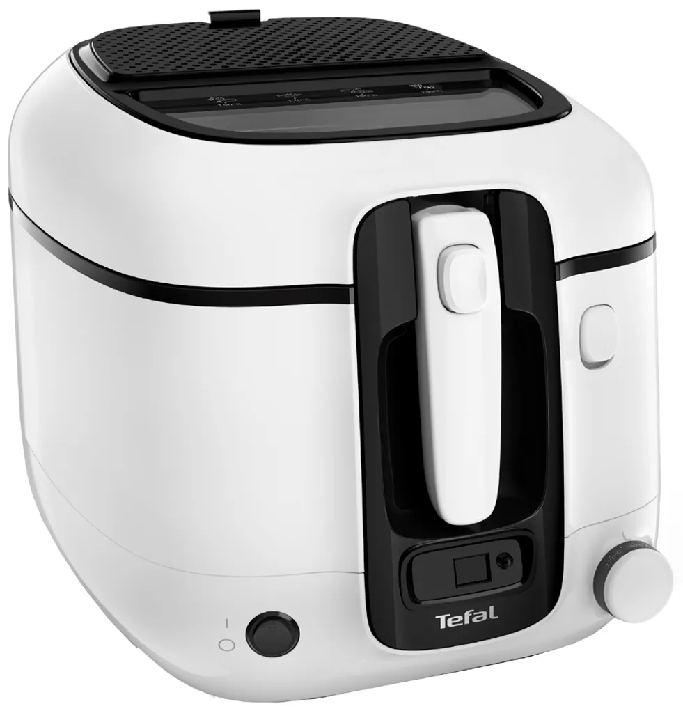 Tefal Fritteuse Super Uno Mit Timer FR3140 Weiß 3 Tefal Fritteuse Super Uno Mit Timer FR3140 Weiß