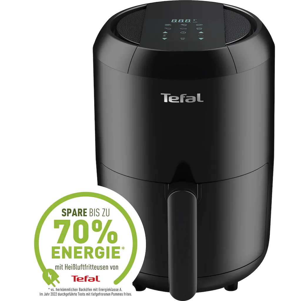 Tefal Heißluftfritteuse »EY3018 Easy Fry Compact«, 1400 W, Fassungsvermögen 1,6 L, Kapazität: 1,6 L, 6 Kochprogramme, Timer, Gesund Ohne Fett/Öl 4 Tefal Heißluftfritteuse »EY3018 Easy Fry Compact«, 1400 W, Fassungsvermögen 1,6 L, Kapazität: 1,6 L, 6 Kochprogramme, Timer, Gesund Ohne Fett/Öl – Bild 2