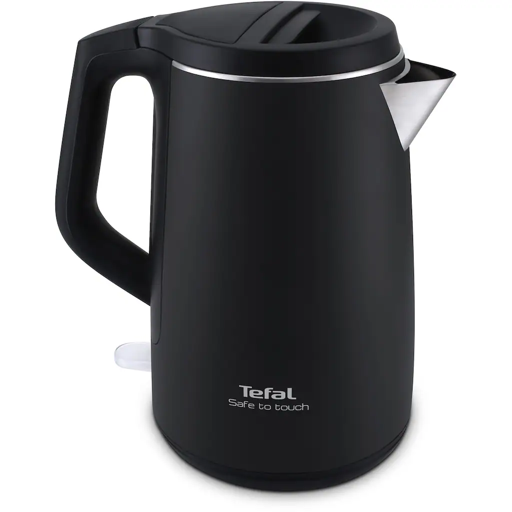 Tefal Wasserkocher »Safe To Touch KO3718«, 1,5 L, 2400 W, Doppelwandig, 360° Drehbare Öffnung, Anti-Kalk Filter, Kabellos 3 Tefal Wasserkocher »Safe To Touch KO3718«, 1,5 L, 2400 W, Doppelwandig, 360° Drehbare Öffnung, Anti-Kalk Filter, Kabellos