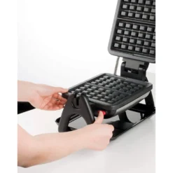 Tefal Waffeleisen »WM756D Kingsize«, 1200 W, Für 2 Belgische Waffeln, Mit Dreh-Funktion, Antihaftbeschichtet -Tefal 7ef23d60eb60da492779a5a678dd6048