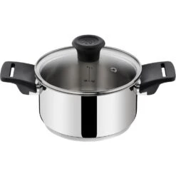 Tefal Topf-Set, Edelstahl, (Set, 7 Tlg.), Edelstahl-Set Jamie Oliver, Black Collection, Alle Herdarten,Induktion -Tefal 863dae0f2a4a1e51a2c51567fc42f504