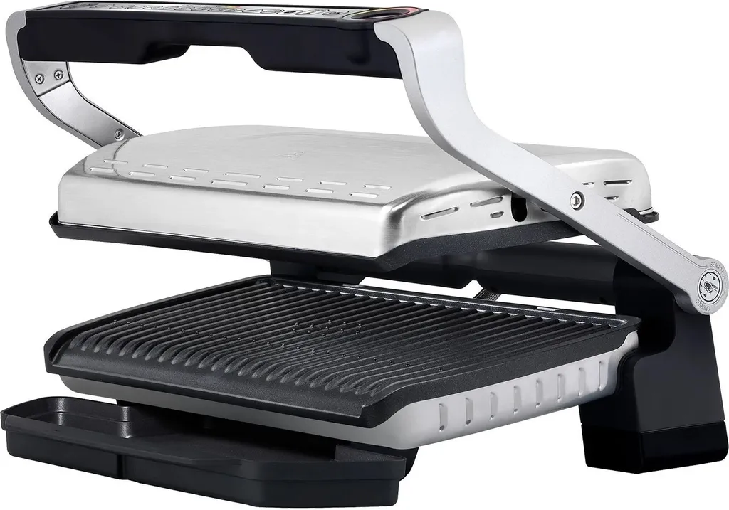 Tefal OptiGrill+ XL Kontaktgrill Edelstahl 2000W GC722D + OXO Reinigungsbürste 4 Tefal OptiGrill+ XL Kontaktgrill Edelstahl 2000W GC722D + OXO Reinigungsbürste – Bild 2