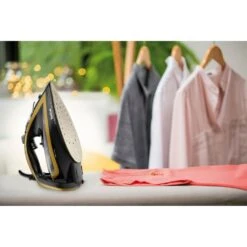 Tefal Dampfbügeleisen »FV5696 Turbo Pro Anti-Calc+«, 3000 W, Anti-Kalk-Kollektor, Vertikaldampf, Eco-Funktion -Tefal 8656b1c1052e55ccd6a236b03dd71df1