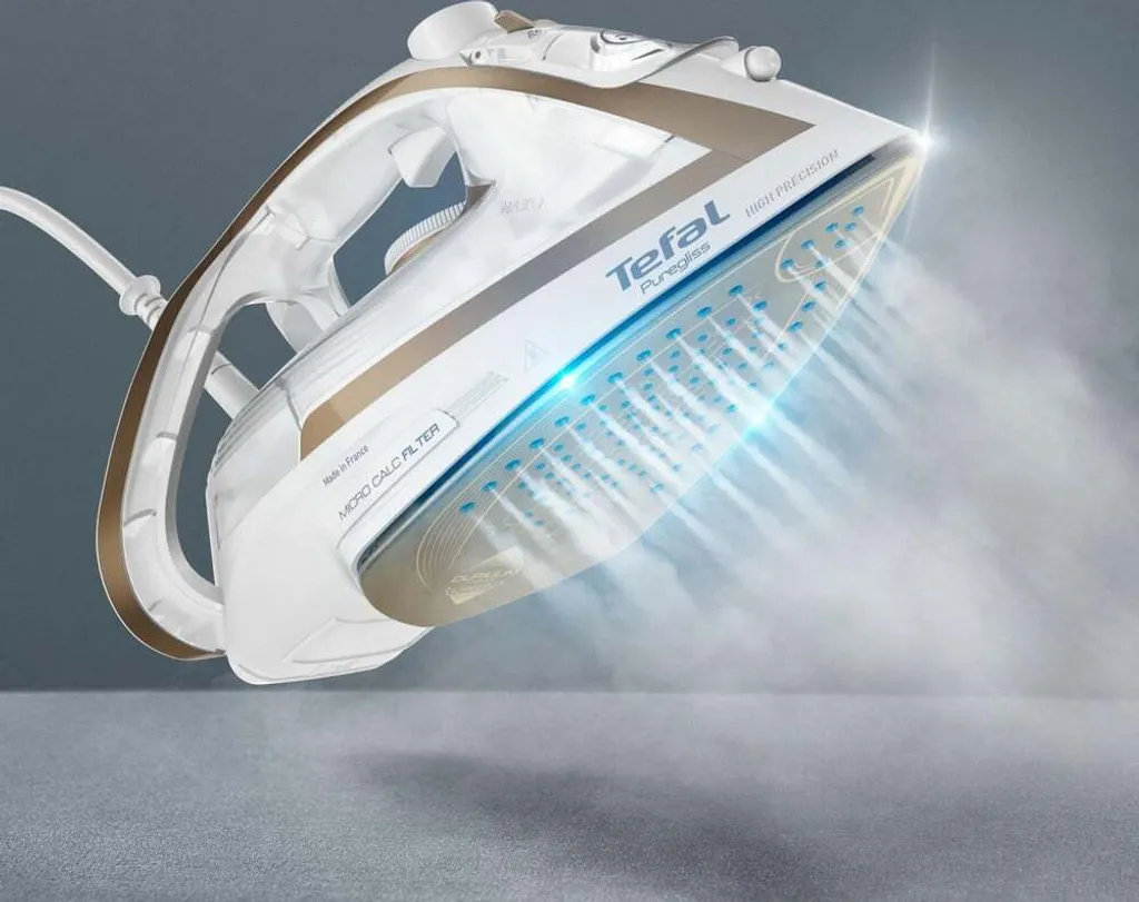 Tefal Dampfbügeleisen Puregliss FV8042 Micro-Calc-Filter Abschaltautomatik 2900W 4 Tefal Dampfbügeleisen Puregliss FV8042 Micro-Calc-Filter Abschaltautomatik 2900W – Bild 2