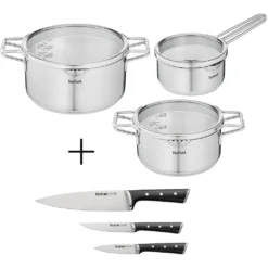 Tefal Topf-Set »Nordica T + Ice Force«, 9-teilig