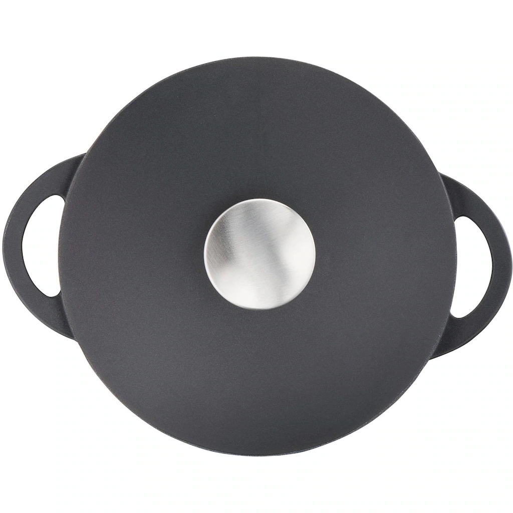 Tefal Schmortopf »Trattoria«, Aluminiumguss, (1 Tlg.), Aluguss, Antihaftversiegelung, Mit Deckel, Alle Herdarten, Induktion 4 Tefal Schmortopf »Trattoria«, Aluminiumguss, (1 Tlg.), Aluguss, Antihaftversiegelung, Mit Deckel, Alle Herdarten, Induktion – Bild 2