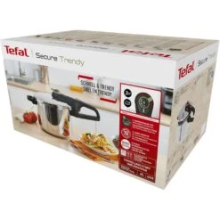Tefal Schnellkochtopf »Secure Trendy«, Edelstahl, (1 Tlg.), Dampfkochtopf, Garregler, Sicherheitsvorrichtung, Induktion 7 Tefal Schnellkochtopf »Secure Trendy«, Edelstahl, (1 Tlg.), Dampfkochtopf, Garregler, Sicherheitsvorrichtung, Induktion -Tefal 917453889f60956df2a0ca42bb35ac59