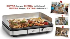 Tefal Maxi Plancha CB690D - Tischgrill - Schwarz/silber -Tefal 95363daa888e85bb0c4b4eabff92e0ef