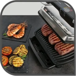 Tefal GC 760D Optigrill Elite XL - Kontaktgrill - Edelstahl/schwarz 22 Tefal GC 760D Optigrill Elite XL - Kontaktgrill - Edelstahl/schwarz -Tefal 95d16ac56c42c313039b31c44be353a6