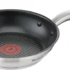 Tefal Virtuoso Pfanne Bratpfanne, Beschichtet, 24cm, Edelstahl