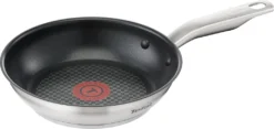 Tefal Virtuoso Pfanne Bratpfanne, Beschichtet, 24cm, Edelstahl