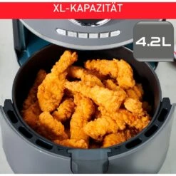 Tefal Heißluftfritteuse »EY111B Ultra Fry Digital«, 1400 W, 8 Programme, Gesund, Frittieren Ohne Öl, 4,2 L, Digitales Display -Tefal 96e10b92a7deeb619d87e24c9b14477c
