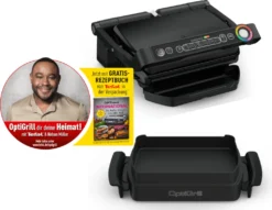 Tefal OptiGrill, Snacking & Baking Kontaktgrill, Schwarz, GC 7148 21 Tefal OptiGrill, Snacking & Baking Kontaktgrill, Schwarz, GC 7148 -Tefal 98d2001f57aecfc6d9287787a025d12d