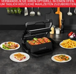 Tefal OptiGrill, Snacking & Baking Kontaktgrill, Schwarz, GC 7148 16 Tefal OptiGrill, Snacking & Baking Kontaktgrill, Schwarz, GC 7148 -Tefal 9ed01771a8cb3923e984d07377296848