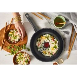 Tefal Wok »Day By Day On«, Aluminium, (1 Tlg.), Antihaft, Thermo-Signal, Ausgießzotten, Alle Herdarten Außer Induktion -Tefal a02a772891c1c898b78ea762f80d56dd