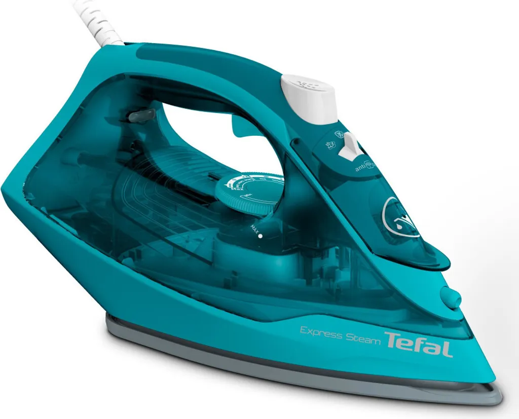 Tefal FV2867 Express Steam - Dampfbügeleisen - Türkis 3 Tefal FV2867 Express Steam - Dampfbügeleisen - Türkis