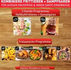 Tefal Tefa Fritteuse Easy Fry Grill & Steam Bk FW 2018 24 Tefal Tefa Fritteuse Easy Fry Grill & Steam Bk FW 2018 -Tefal a268260058cd27a50305a28d318d6545