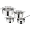 Tefal Topf-Set »E311S7 Jamie Oliver Cook Smart«, Edelstahl, (Set, 7 Tlg.), Edelstahl-Topfset By Jamie Oliver, Alle Herdarten, Induktion -Tefal a2b623a8e38e1e870a21abba38e1c225