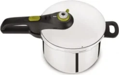 TEFAL NEO Schnellkochtopf P2534441 8 L, Hochwertiger Edelstahl 18/10, Edelstahl, Deckel Inklusive